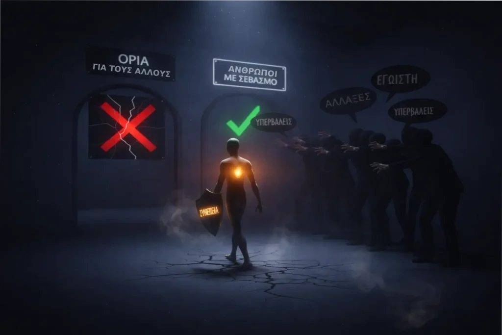 Γιατί εκπαιδεύεις τους άλλους να μη σέβονται τα όρια σου;